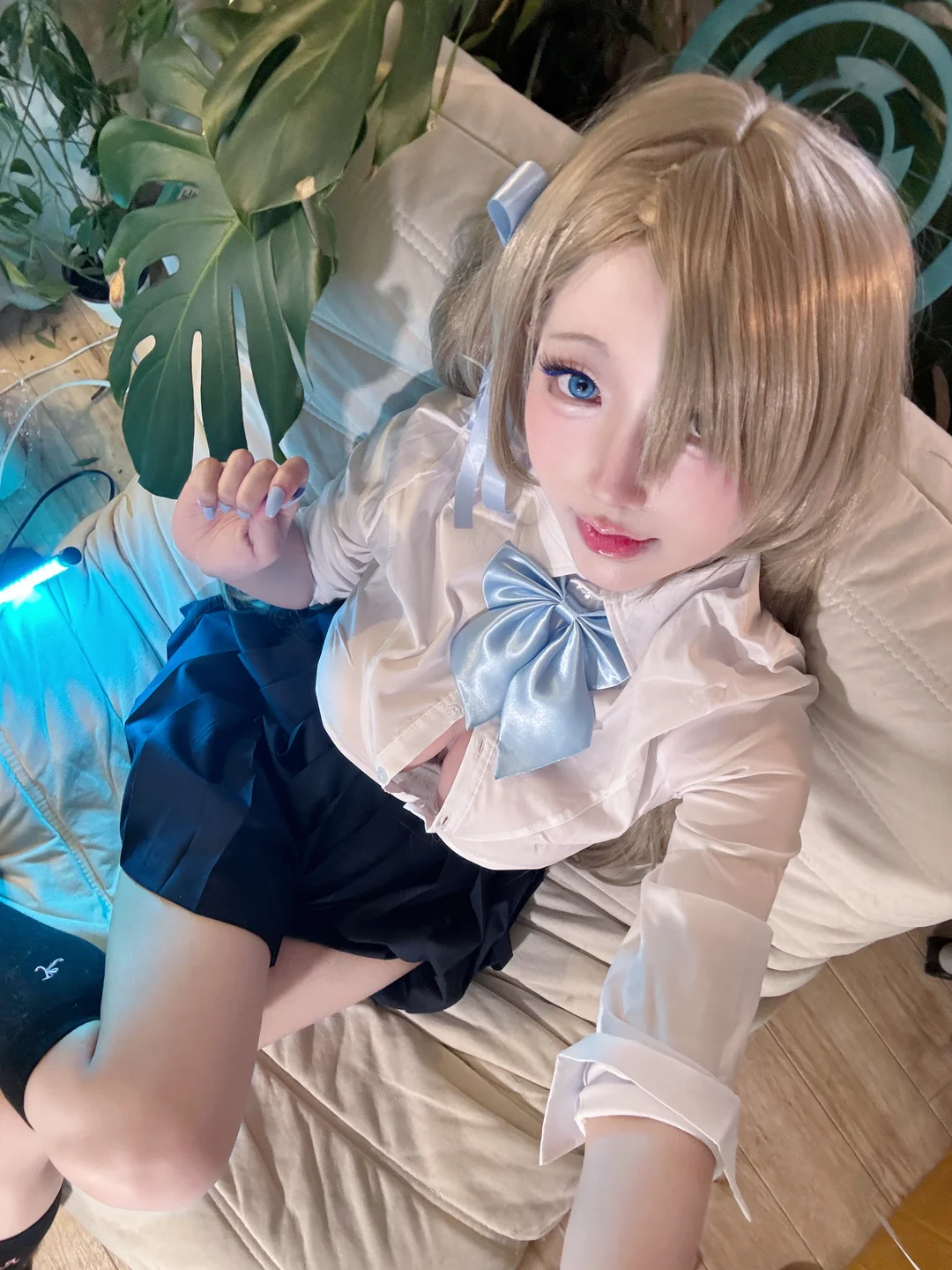 切切celia - 碧蓝档案 明日奈制服自拍 [17P 7V] tg@simisebaisi1.webp