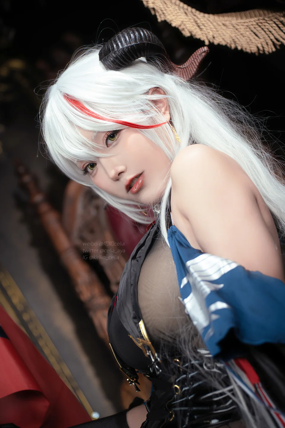 切切celia - 碧蓝航线 埃吉尔 [32P 2V] tg@simisebaisi25.webp