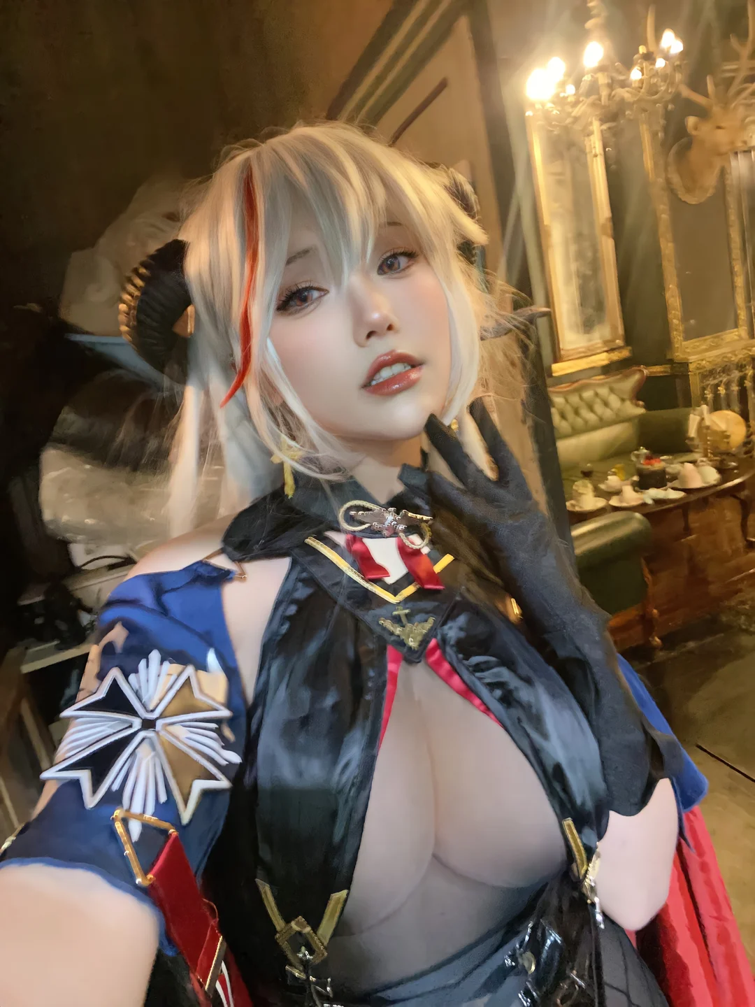 切切celia - 碧蓝航线 埃吉尔 [32P 2V] tg@simisebaisi5.webp