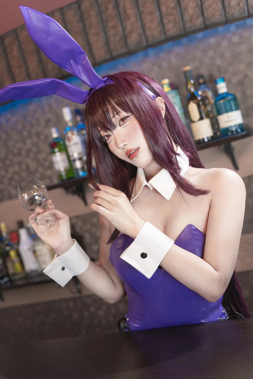 切切celia - FGO 斯卡哈 兔女郎 [36P] TG@simisebaisi011.webp