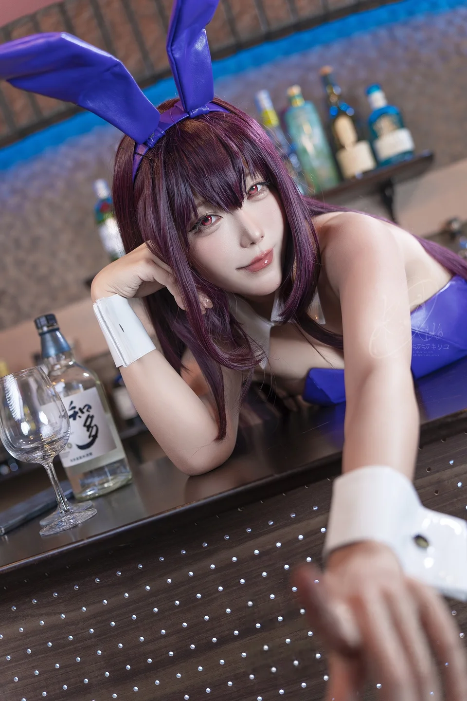 切切celia - FGO 斯卡哈 兔女郎 [36P] TG@simisebaisi015.webp