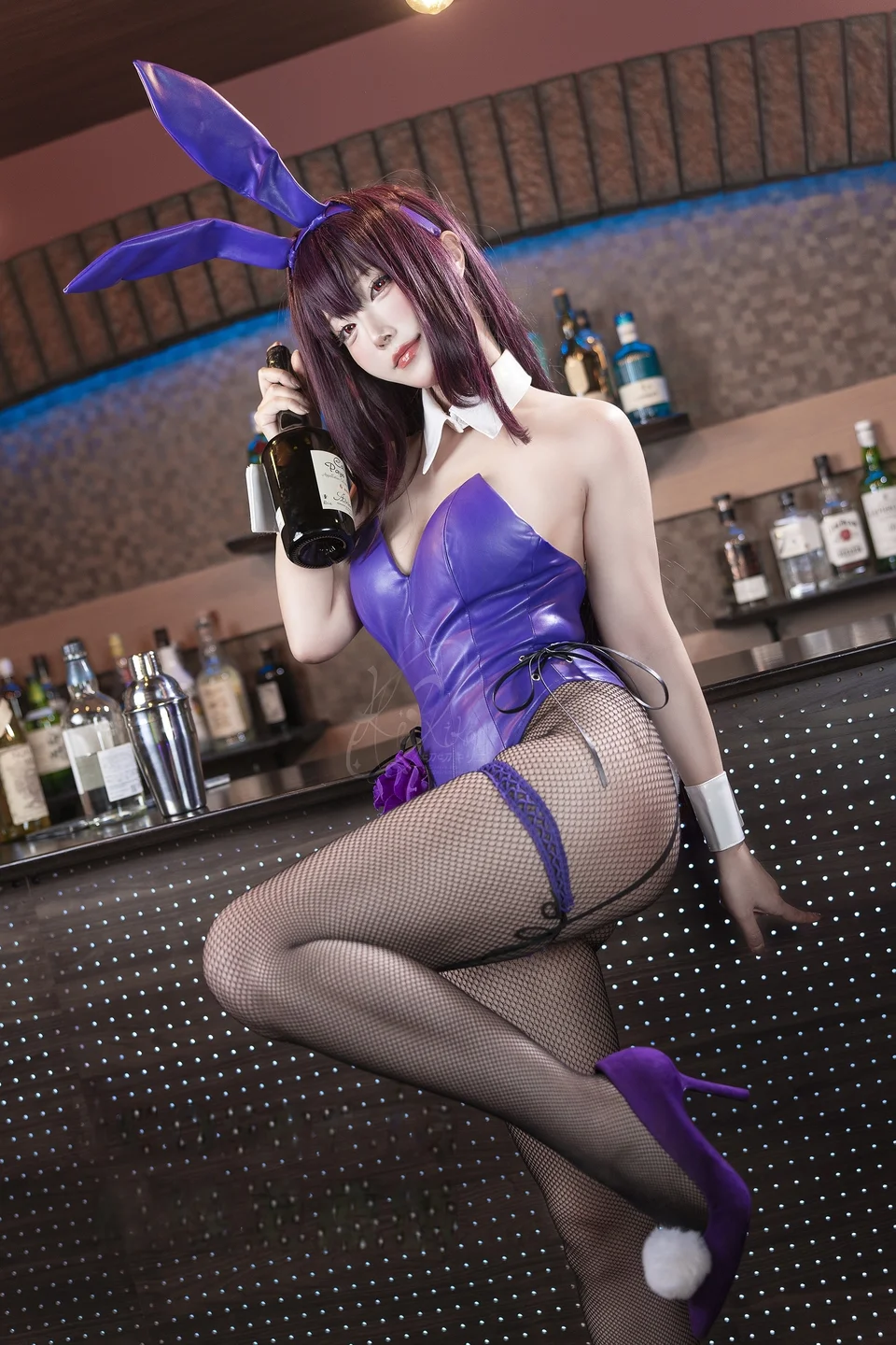 切切celia - FGO 斯卡哈 兔女郎 [36P] TG@simisebaisi032.webp