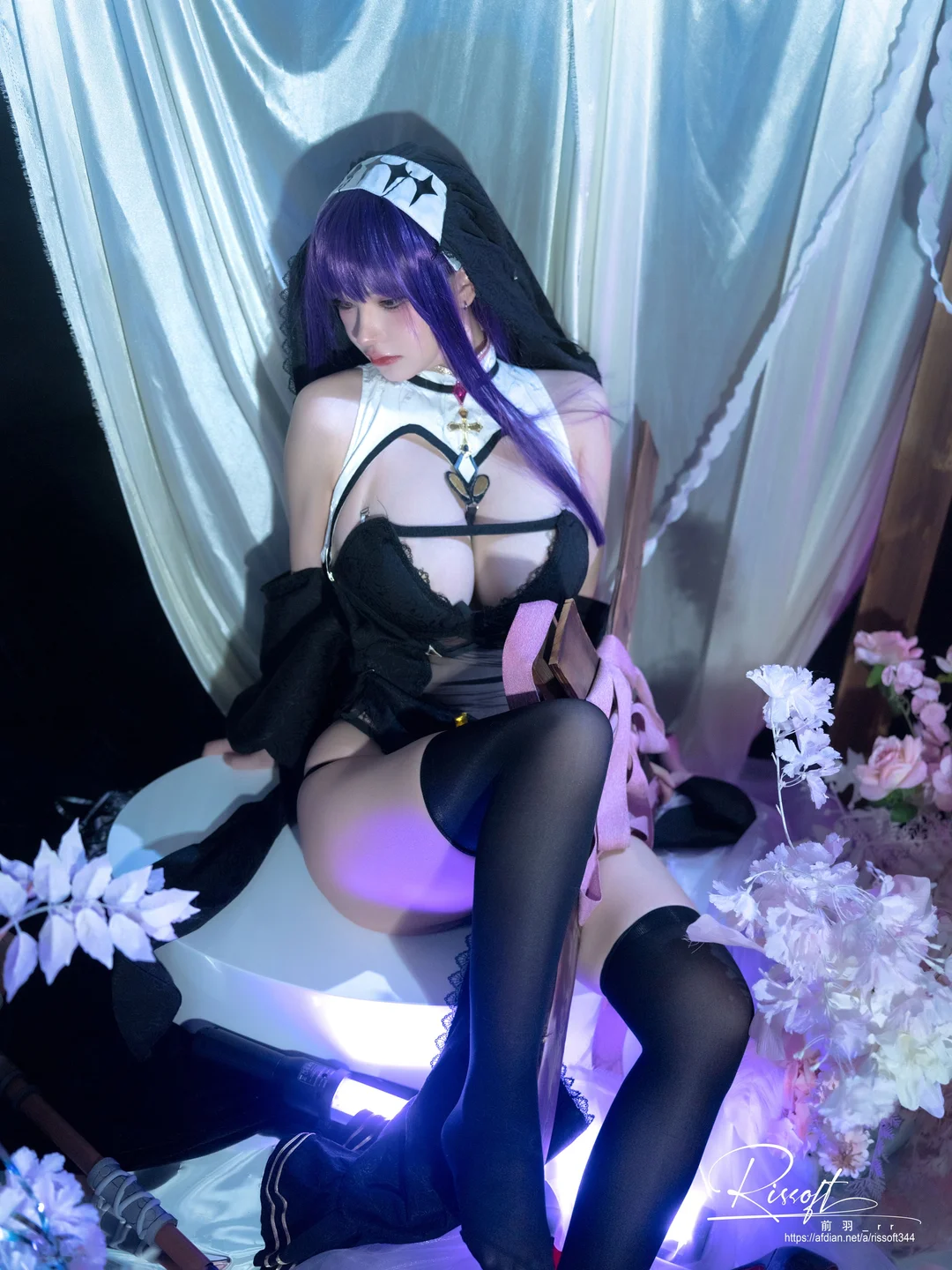 前羽rr – フェルン Fern 修女ver [37P] TG@icoset031.webp