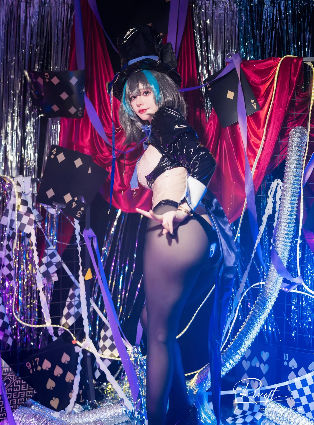 前羽rr - 碧蓝航线 柴郡魔术师 [50P] tg@simisebaisi21.webp