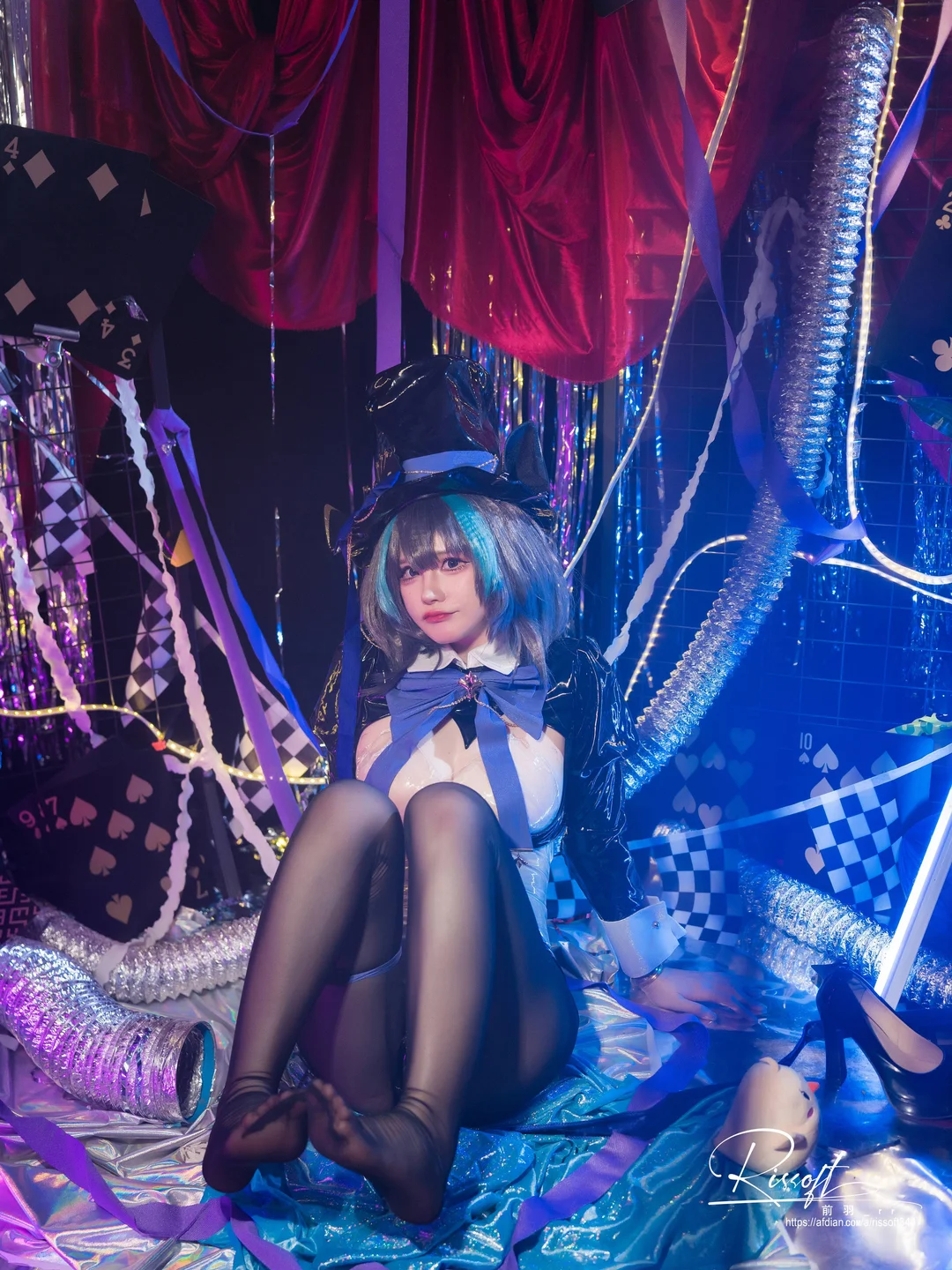 前羽rr - 碧蓝航线 柴郡魔术师 [50P] tg@simisebaisi31.webp