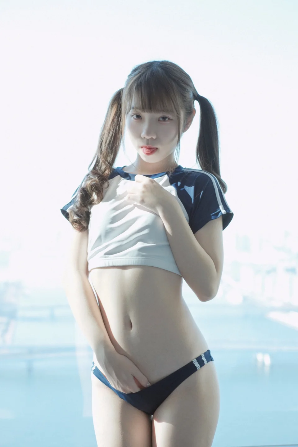 可可小白兔 - 礼物体操服少女 [35P]