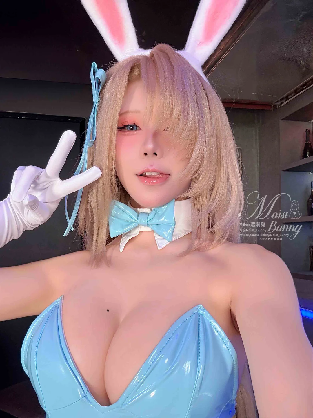 咬一口兔娘_26年03月订阅作品『碧蓝档案_明日奈兔女郎』90P,1V_1_32GB Yiko湿润兔『碧蓝档案-明日奈兔女郎』自拍-01.webp