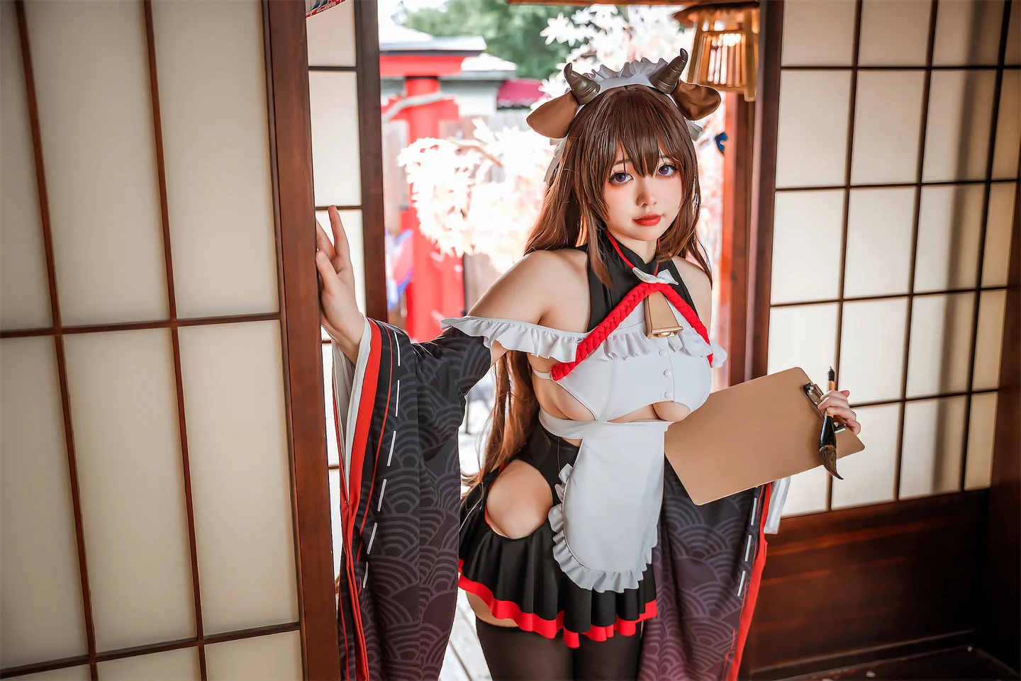 啊日日Ganlory - 迷糊女仆 [40P 1V]