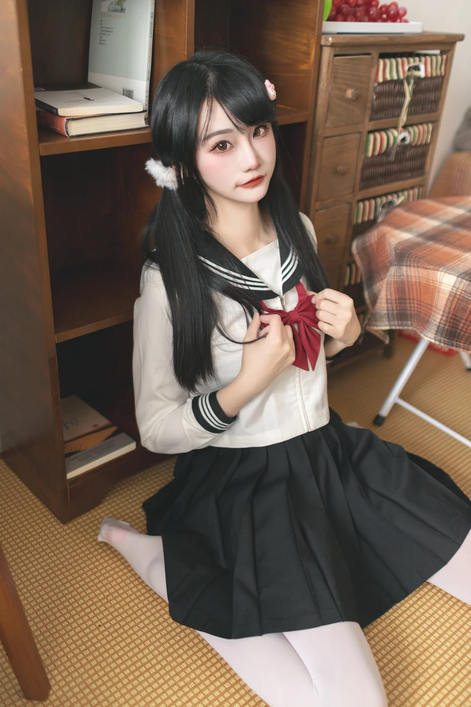 嗷呜酱 - 水手服 [48P-410MB] 003.webp