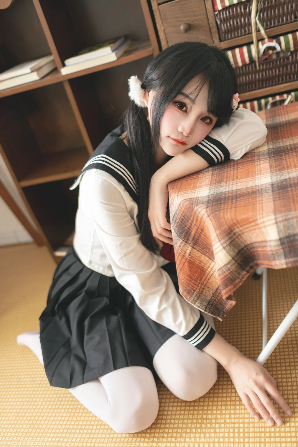 嗷呜酱 - 水手服 [48P-410MB] 005.webp