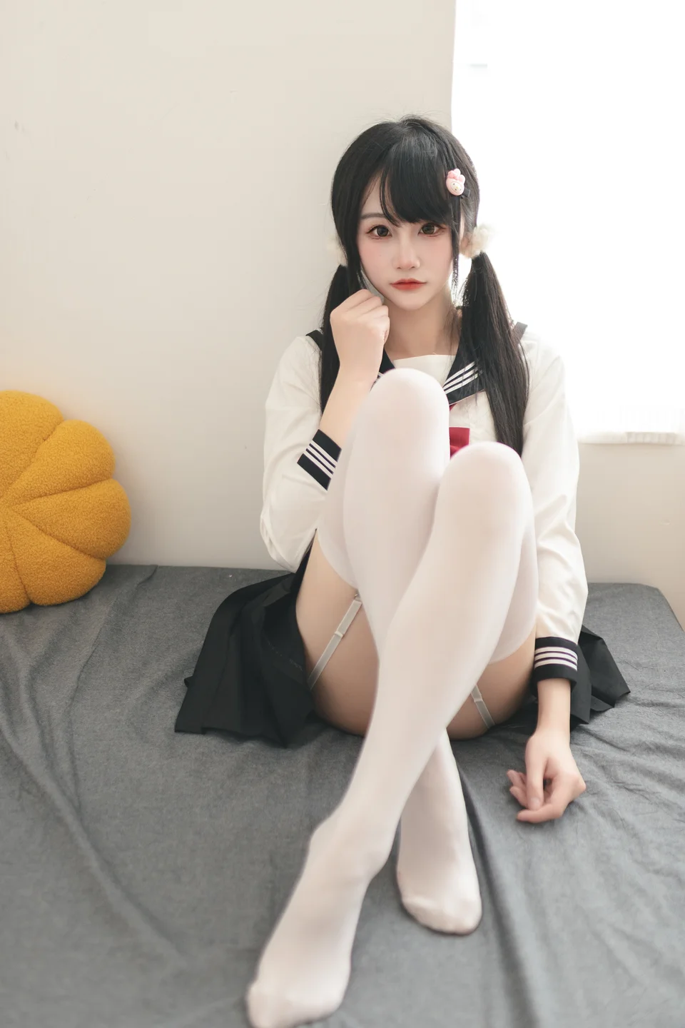 嗷呜酱 - 水手服 [48P-410MB] 009.webp