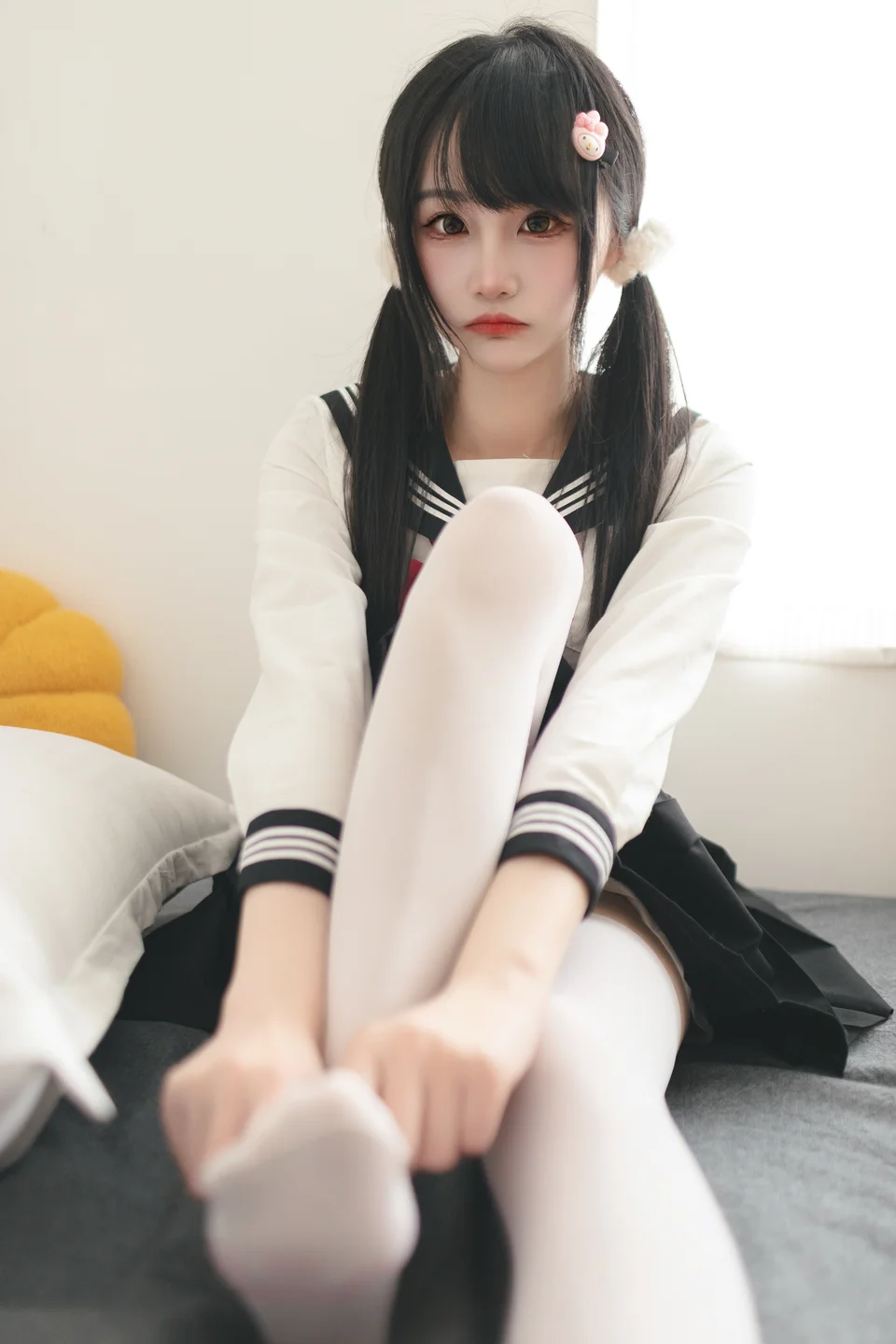 嗷呜酱 - 水手服 [48P-410MB] 011.webp