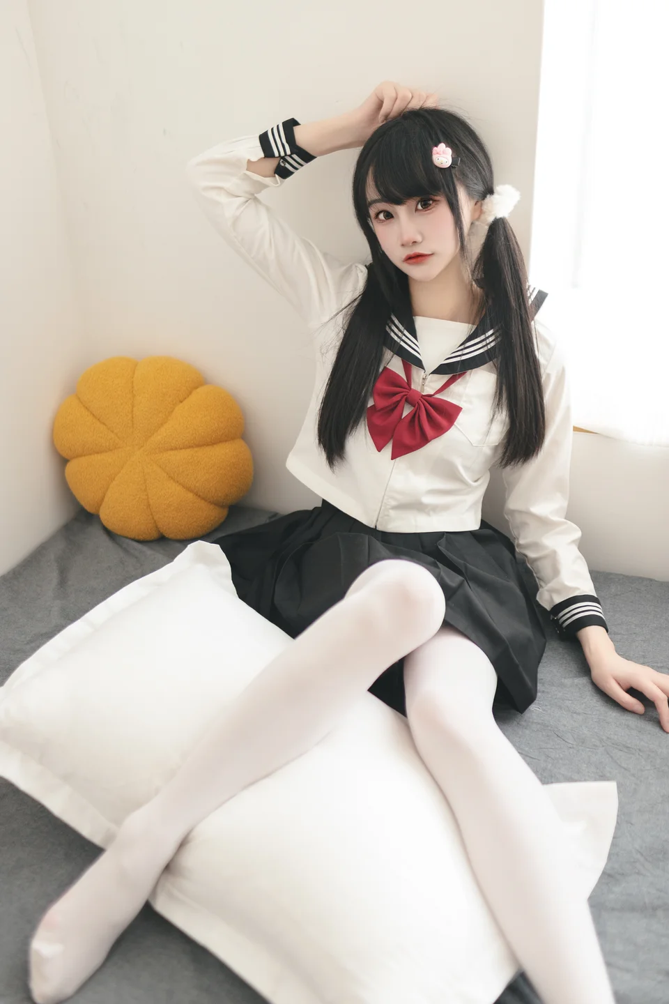 嗷呜酱 - 水手服 [48P-410MB] 019.webp