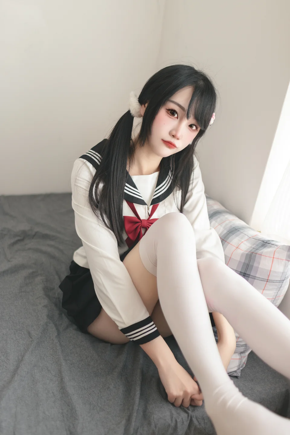 嗷呜酱 - 水手服 [48P-410MB] 022.webp