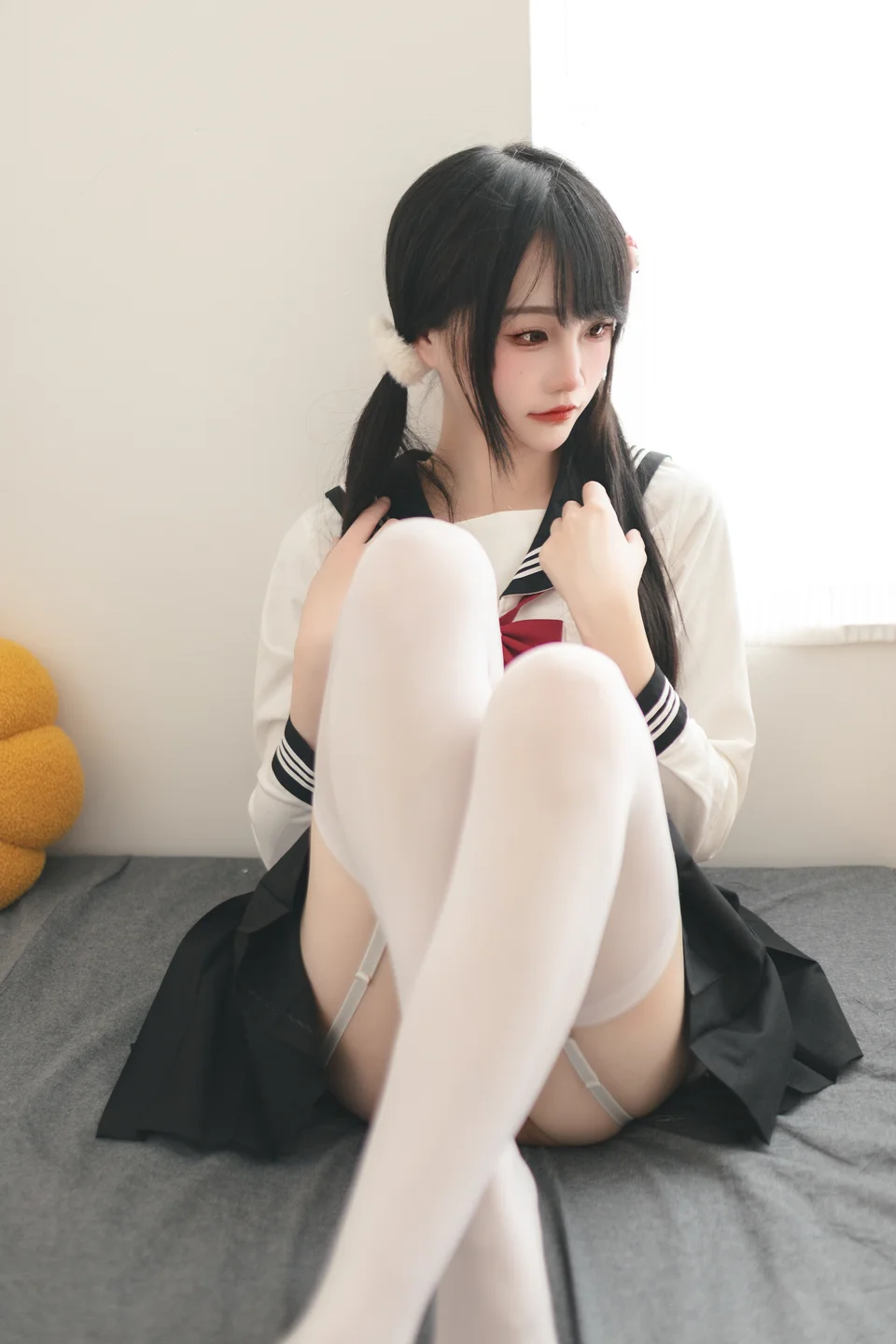 嗷呜酱 - 水手服 [48P-410MB] 025.webp