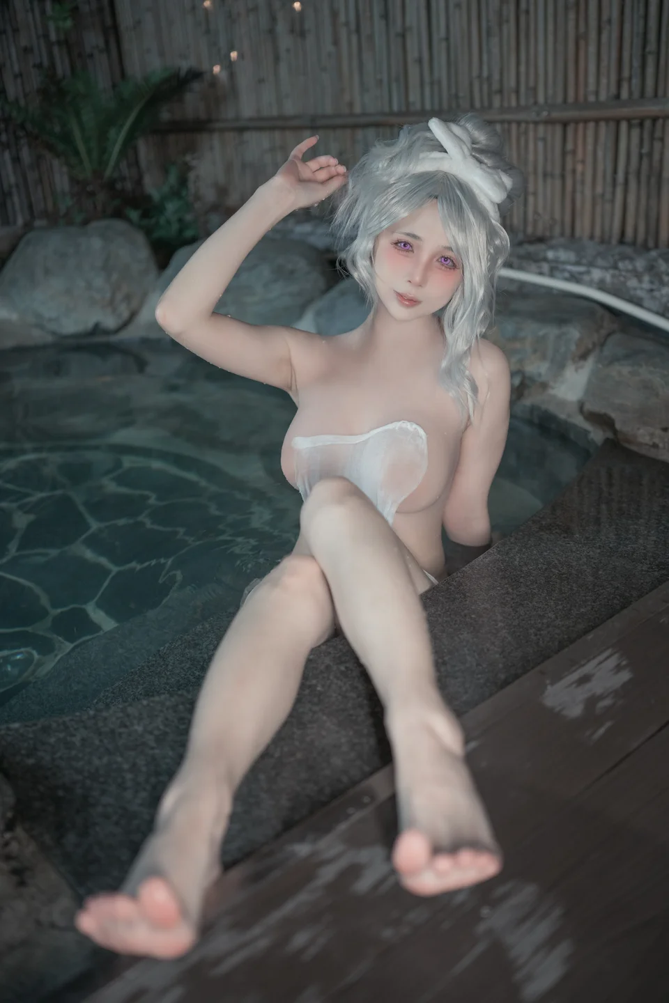 夏鸽鸽不想起床 - 温泉假日 【丝足阁写真】022.webp