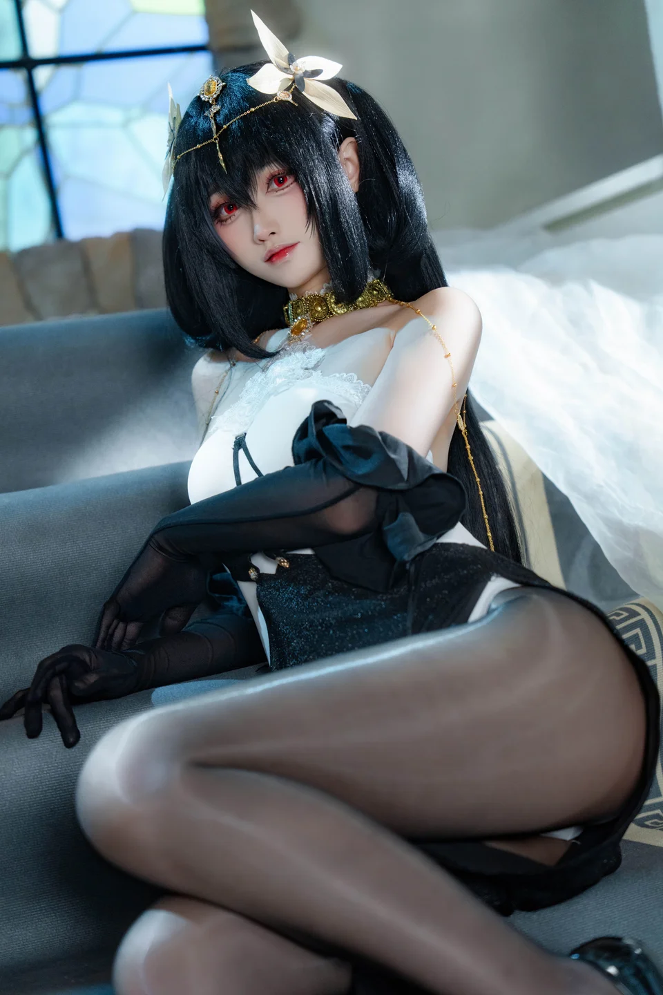 大大卷卷小卷 – 碧蓝航线 镇海礼服 [25P-309MB] 【丝足阁写真】014.webp