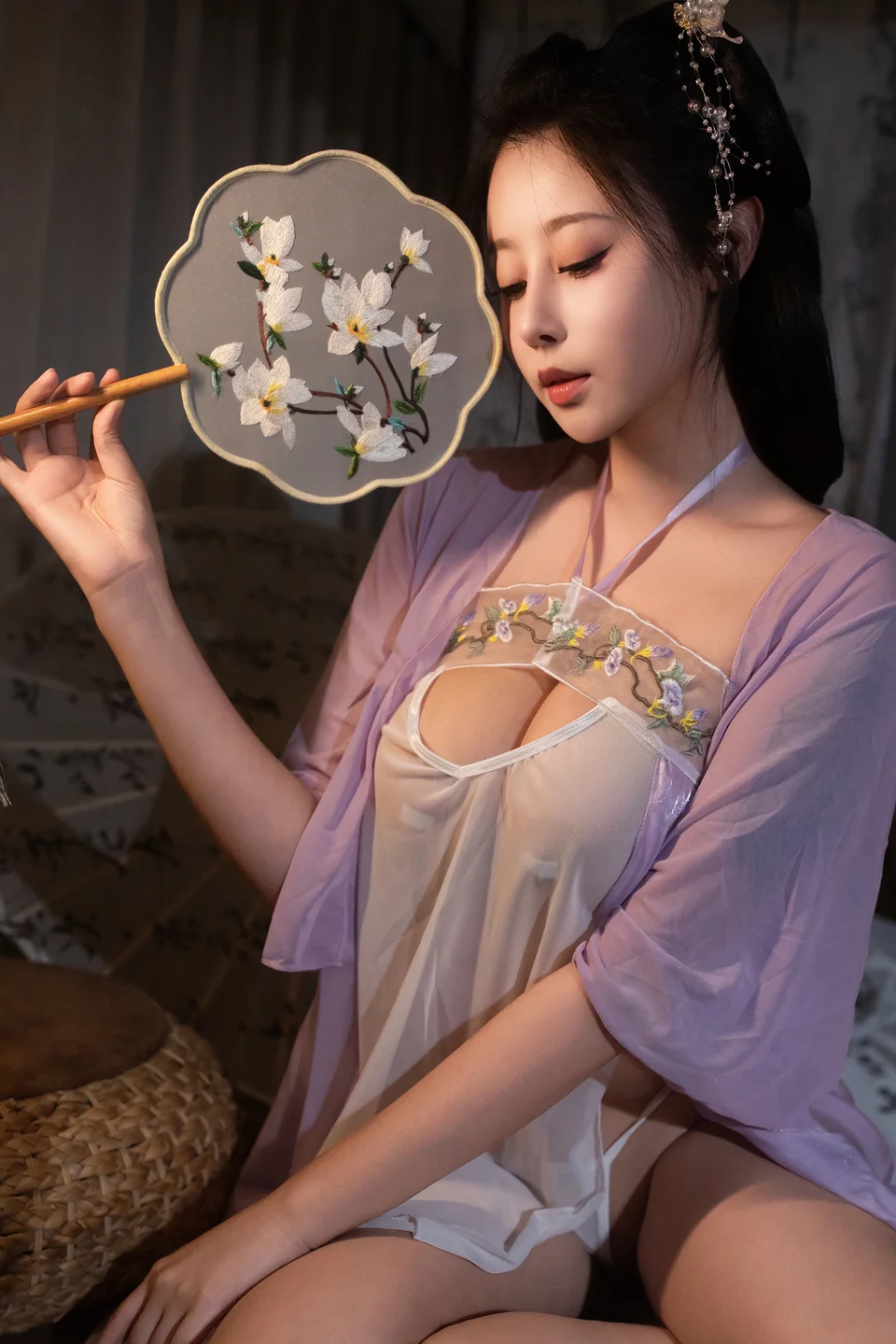 奈汐酱nice – 玉环 [70P1V-760MB] 【丝足阁写真】007.webp