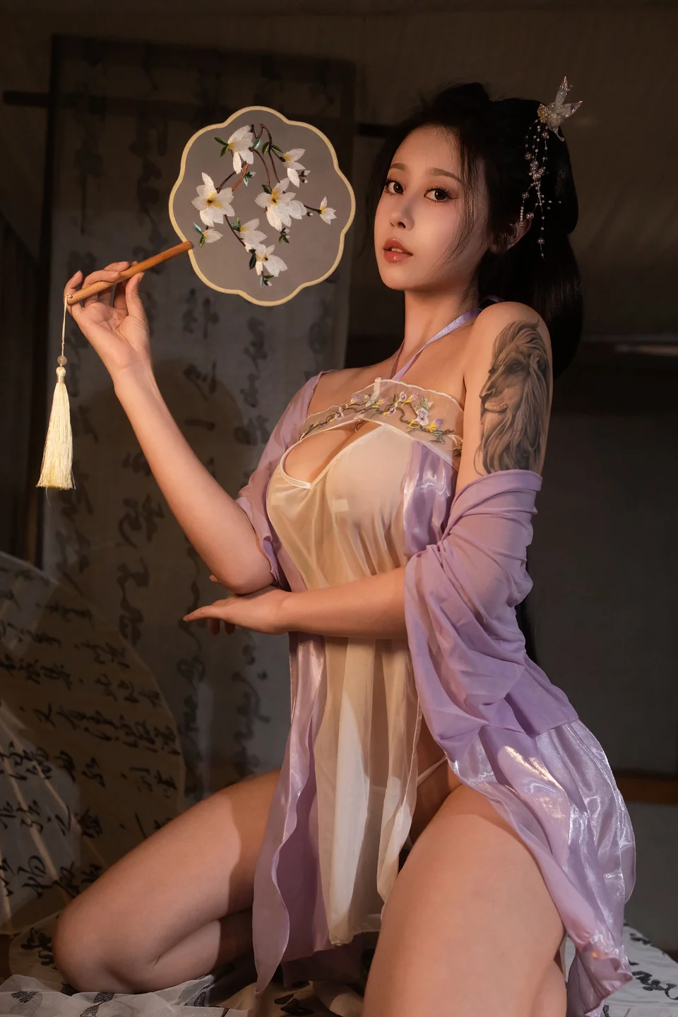奈汐酱nice – 玉环 [70P1V-760MB] 【丝足阁写真】018.webp
