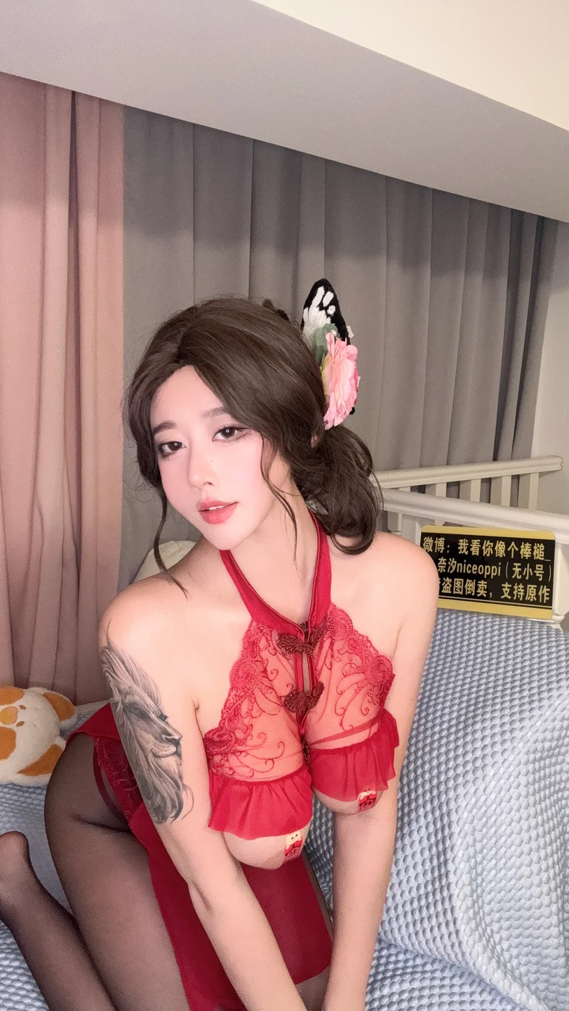 奈汐酱nice – 49号旗袍年 [55P2V-806MB] 【丝足阁写真】046.webp