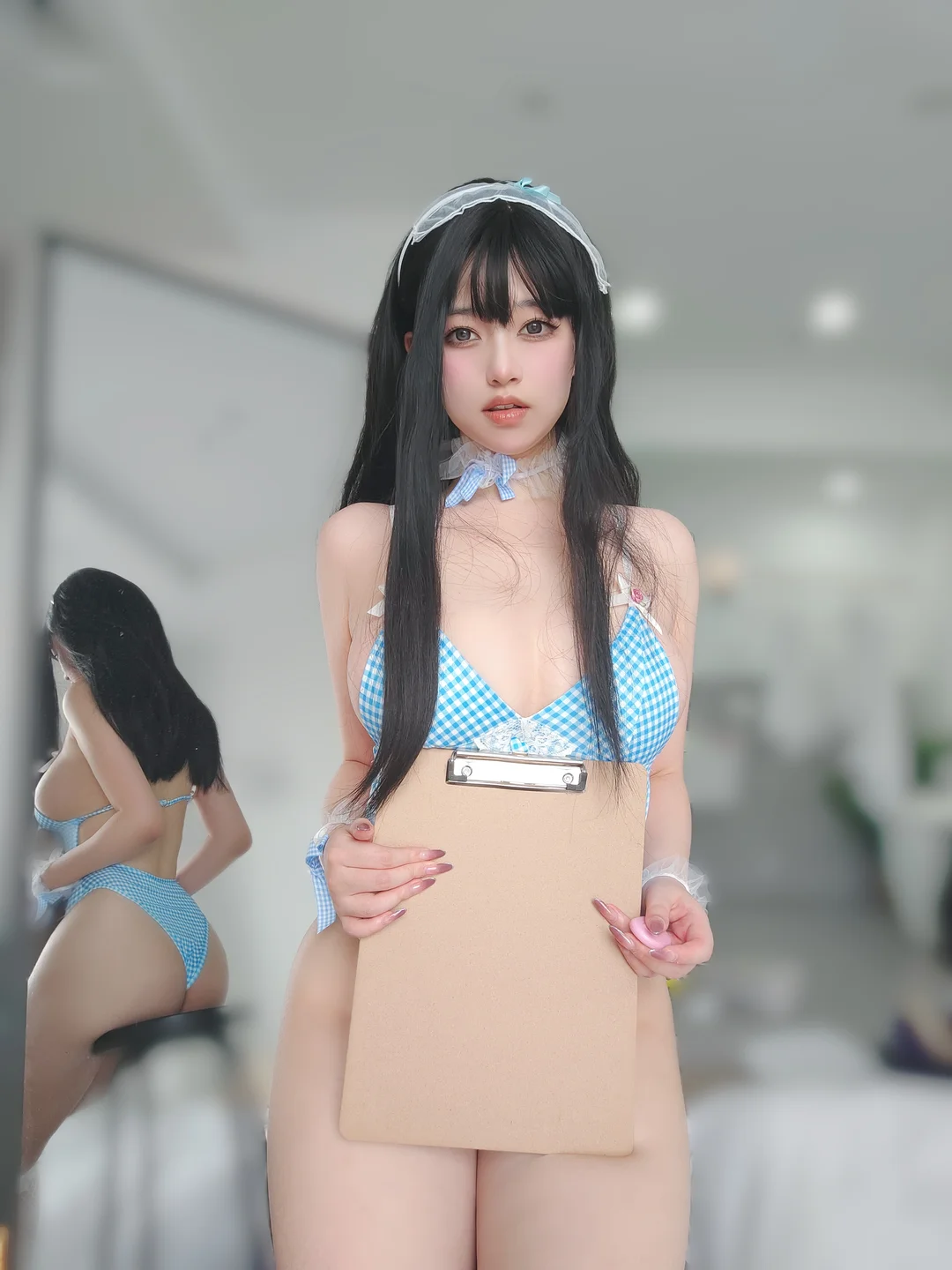 女主K – 蓝色泳装女仆 [94P-362MB] 082.webp