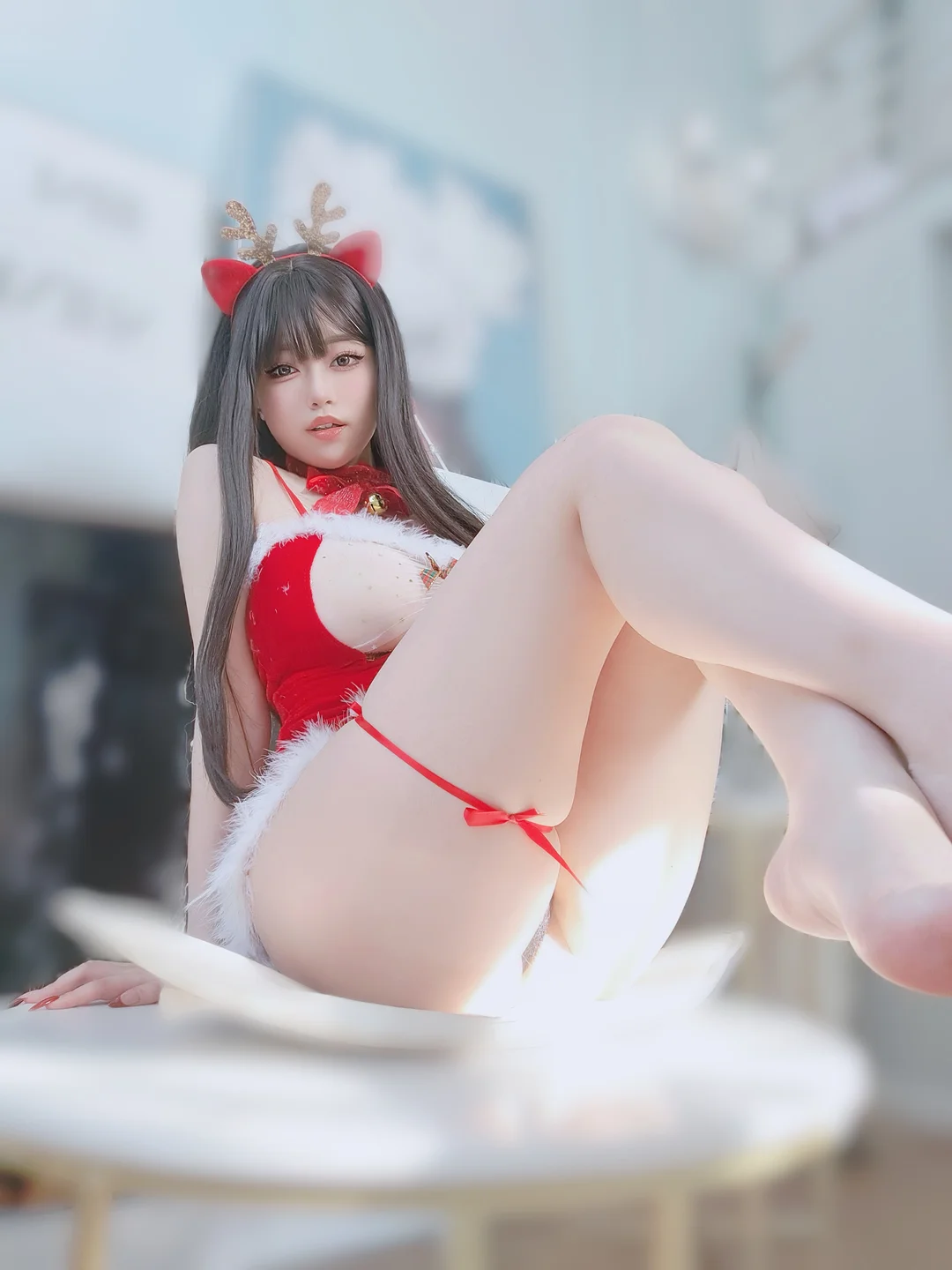 女主K - 圣诞麋鹿 [100P,1V-212MB] 027.webp