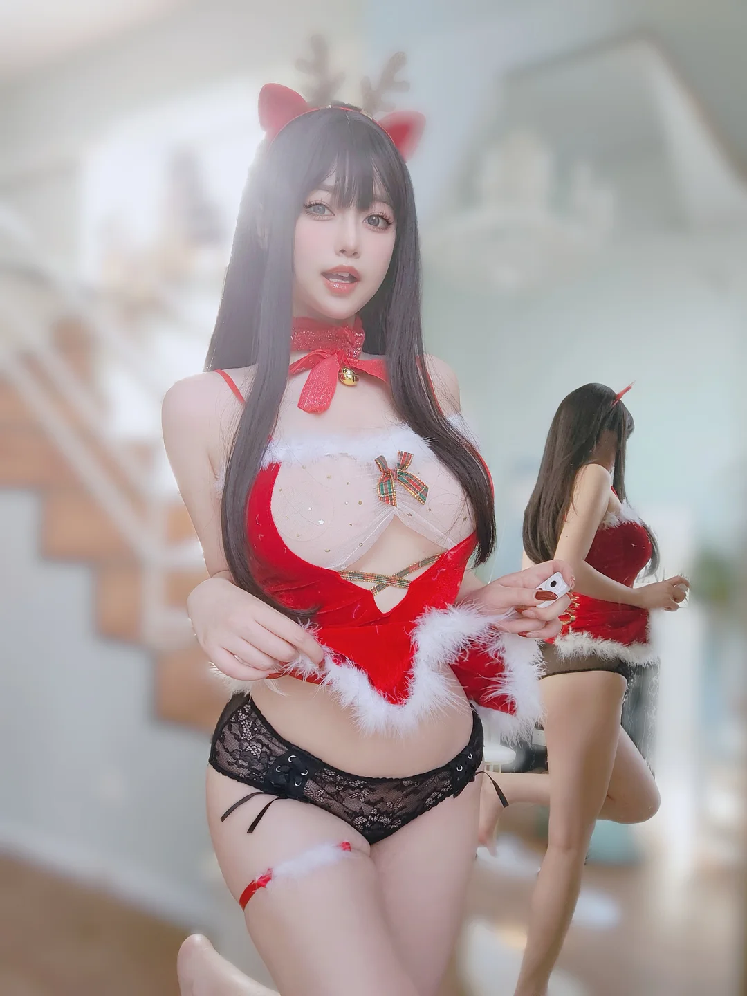 女主K - 圣诞麋鹿 [100P,1V-212MB] 058.webp