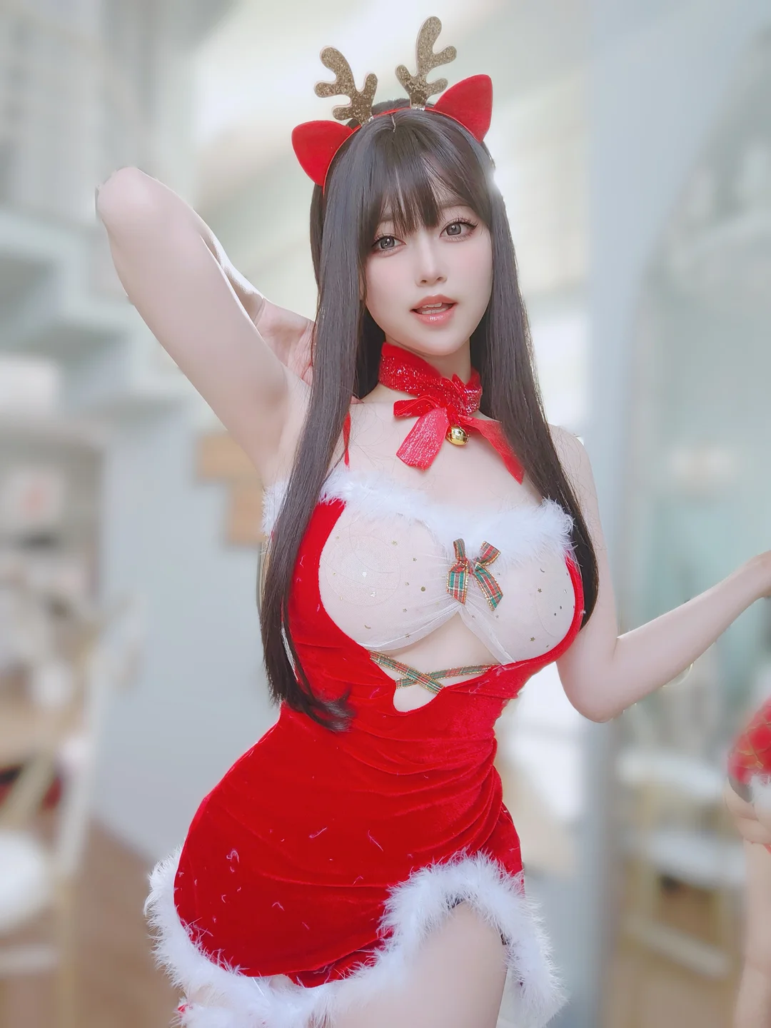 女主K - 圣诞麋鹿 [100P,1V-212MB] 059.webp