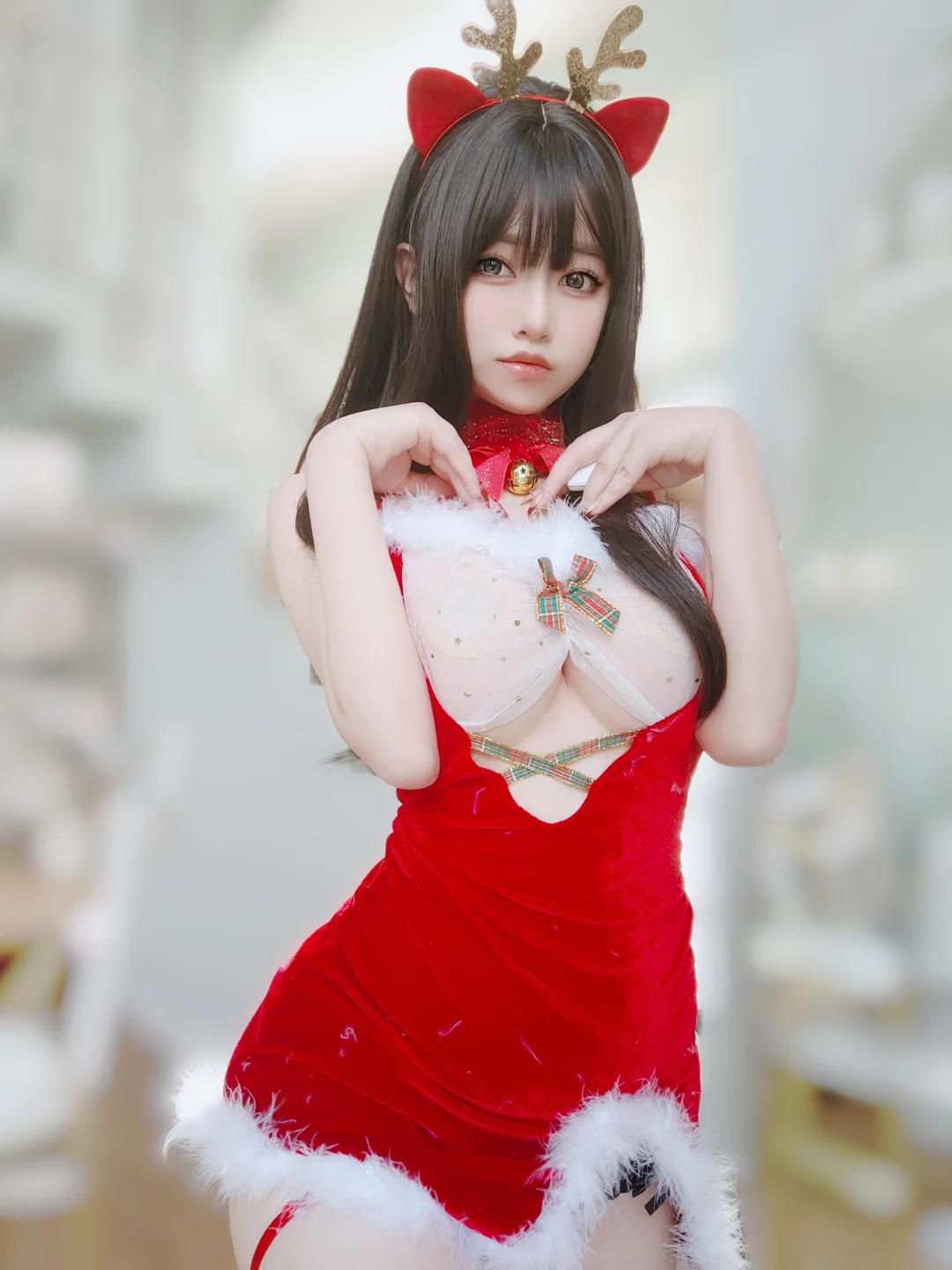 女主K - 圣诞麋鹿 [100P,1V-212MB] 060.webp