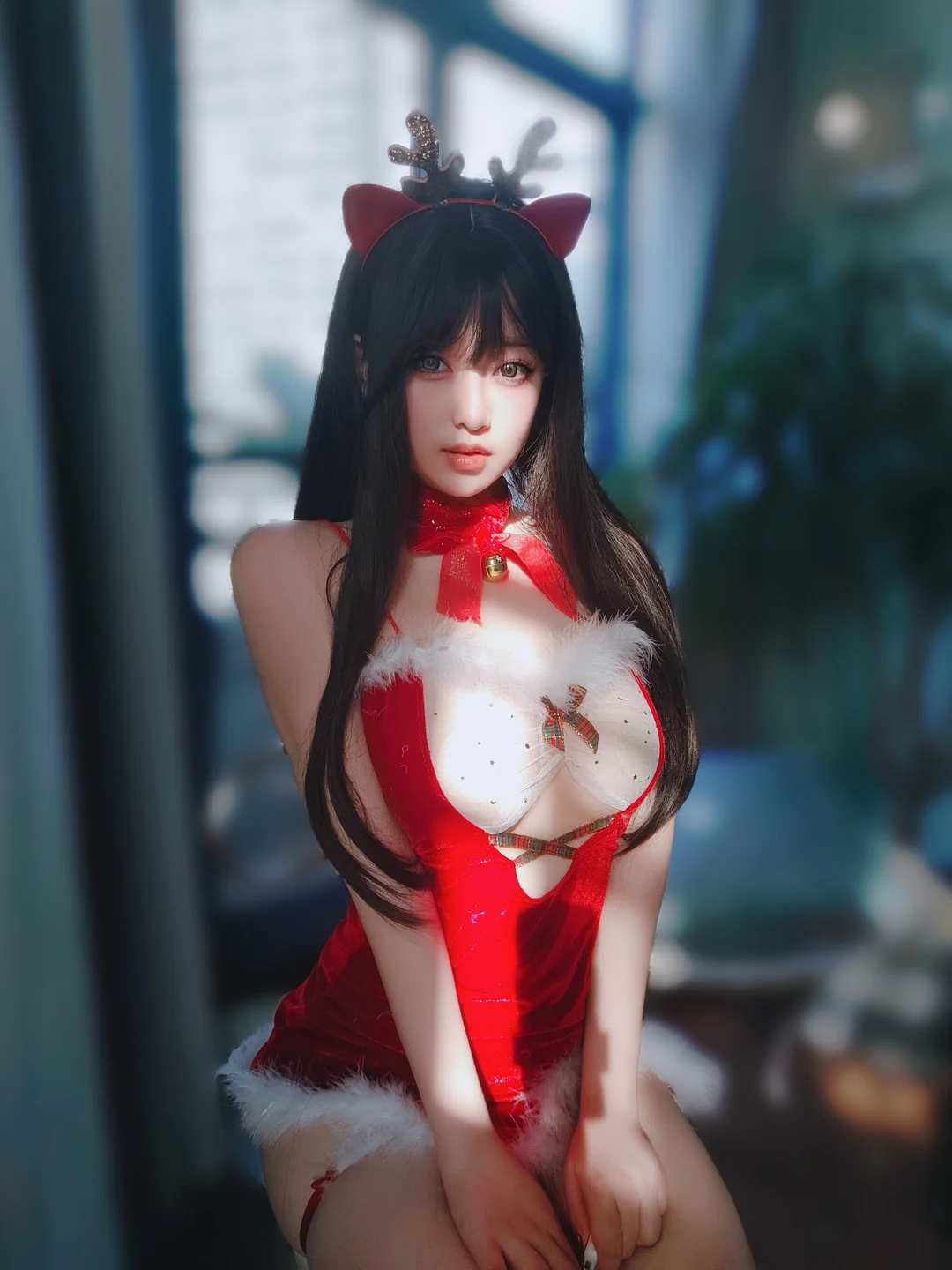 女主K - 圣诞麋鹿 [100P,1V-212MB] 086.webp