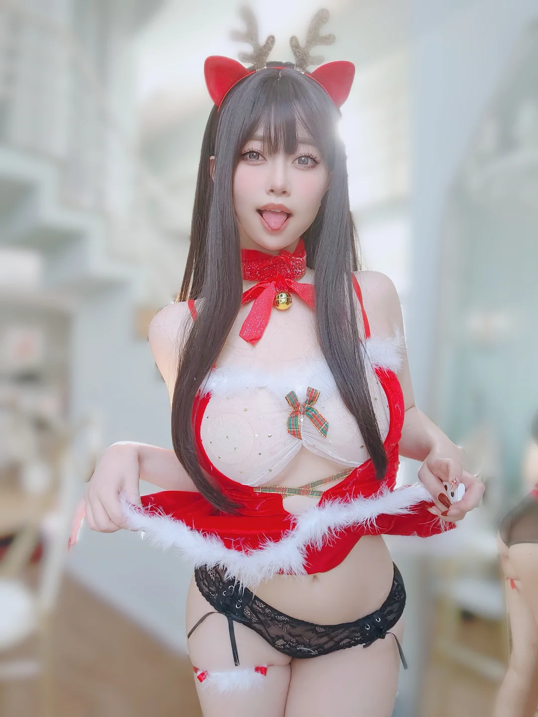 女主K - 圣诞麋鹿 [100P,1V-212MB] 097.webp