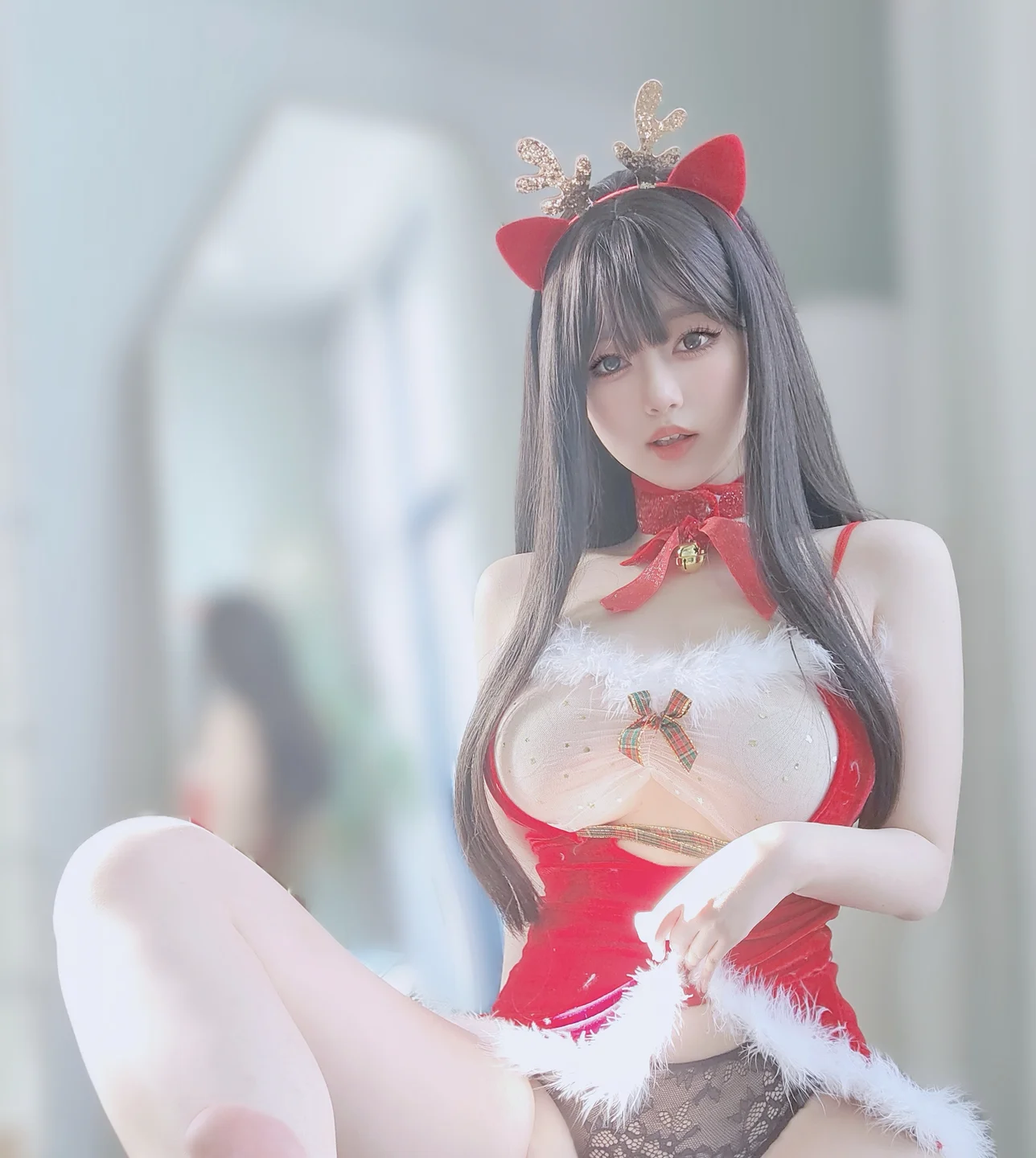 女主K - 圣诞麋鹿 [100P,1V-212MB] 099.webp