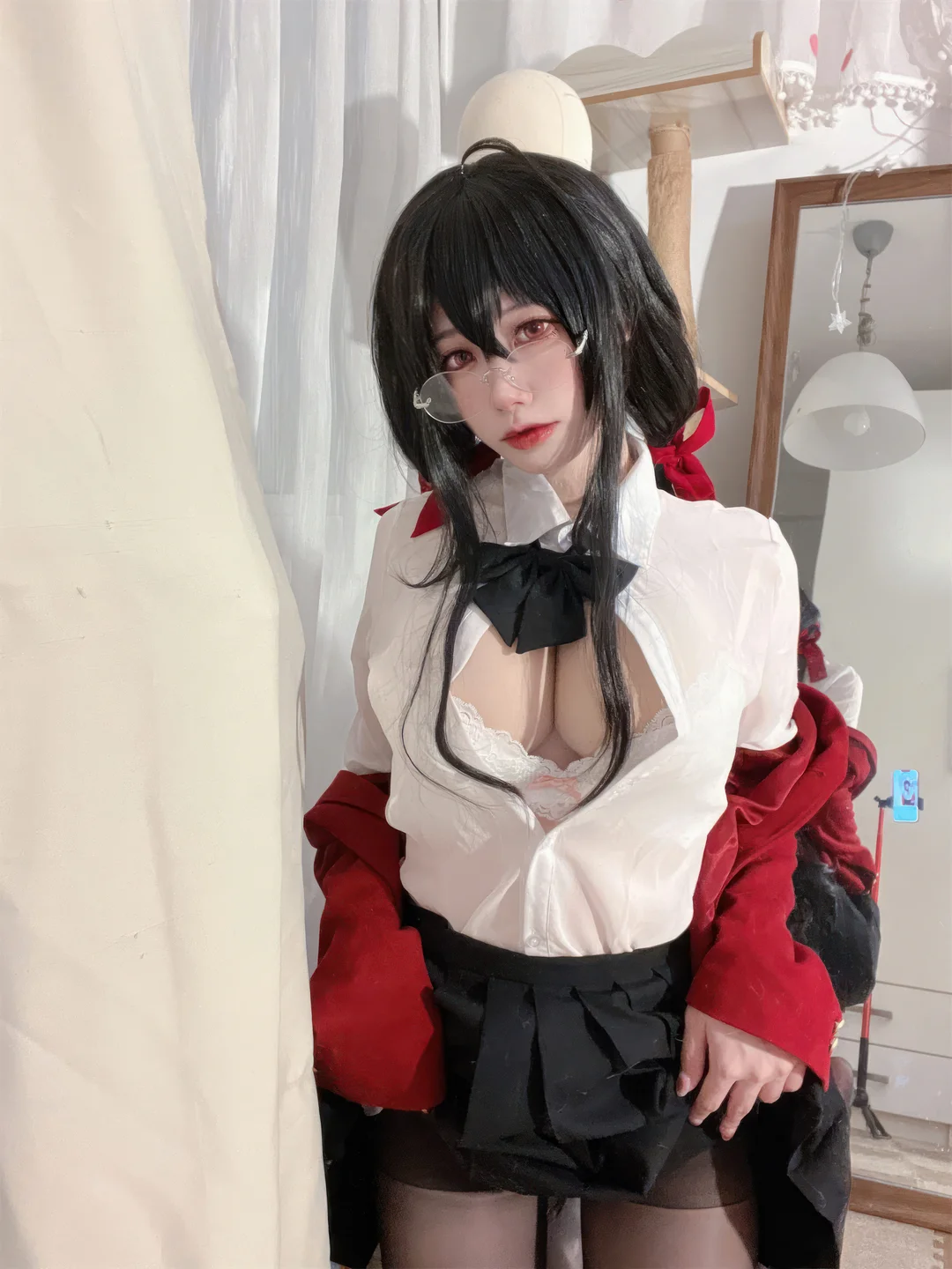 安食Ajiki - No.012 碧蓝航线 大凤 JK [40P-279MB] 033.webp