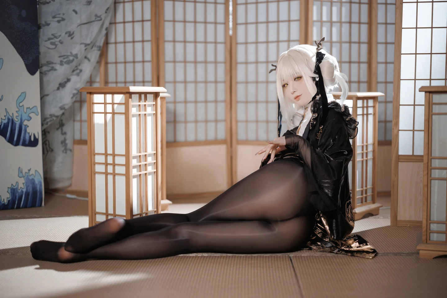 封疆疆v - NIKKE胜利女神 白兔布兰儿 和服 [40P] tg@simisebaisi16.webp