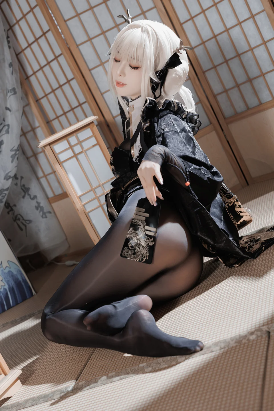 封疆疆v - NIKKE胜利女神 白兔布兰儿 和服 [40P] tg@simisebaisi34.webp