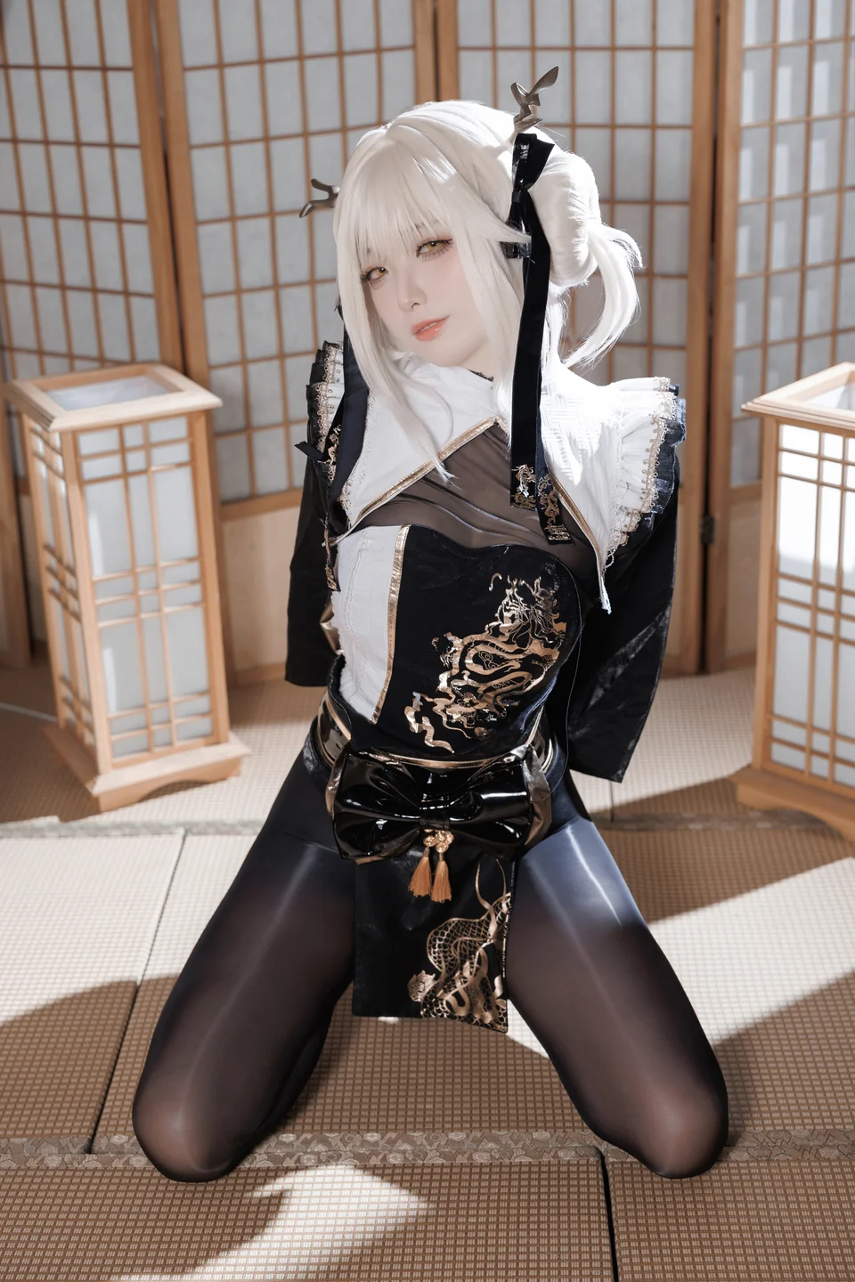 封疆疆v - NIKKE胜利女神 白兔布兰儿 和服 [40P] tg@simisebaisi37.webp