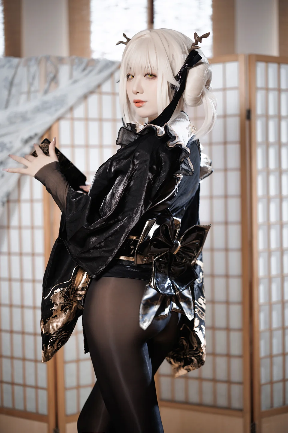 封疆疆v - NIKKE胜利女神 白兔布兰儿 和服 [40P] tg@simisebaisi4.webp