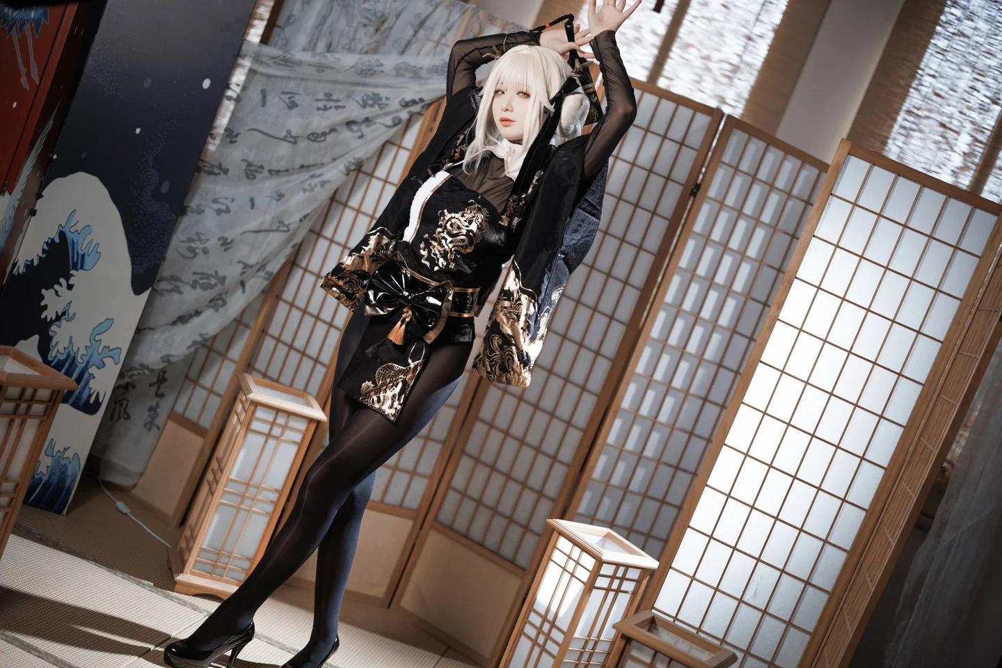 封疆疆v - NIKKE胜利女神 白兔布兰儿 和服 [40P] tg@simisebaisi5.webp