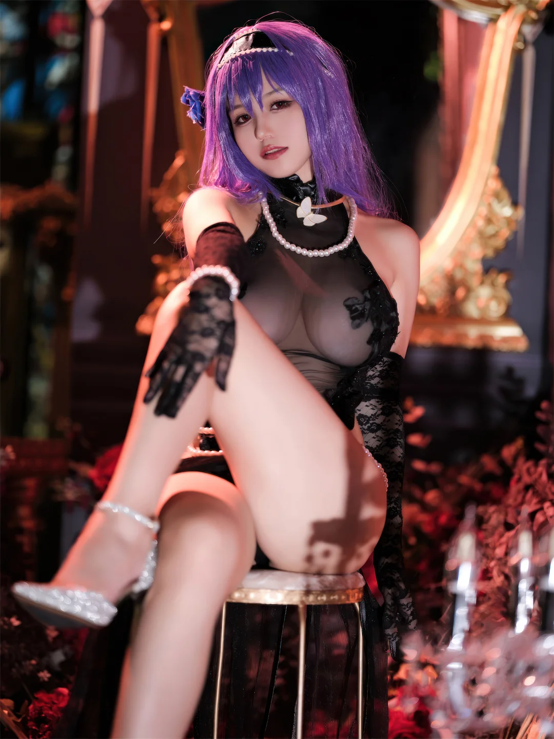 小仓千代w - 少女前线 ZB26 暗蔷摇曳 [20P-59MB] 【丝足阁写真】010.webp