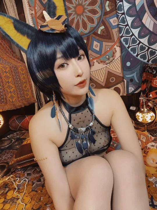 小容仔咕咕咕w NO.026 – 埃及猫 [61P1V-760MB] TG@icoset061.webp