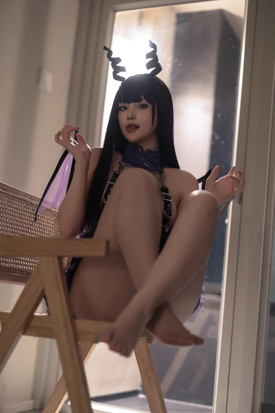 屿鱼 – 凋零月影 [29P-165MB] 【丝足阁写真】004.webp