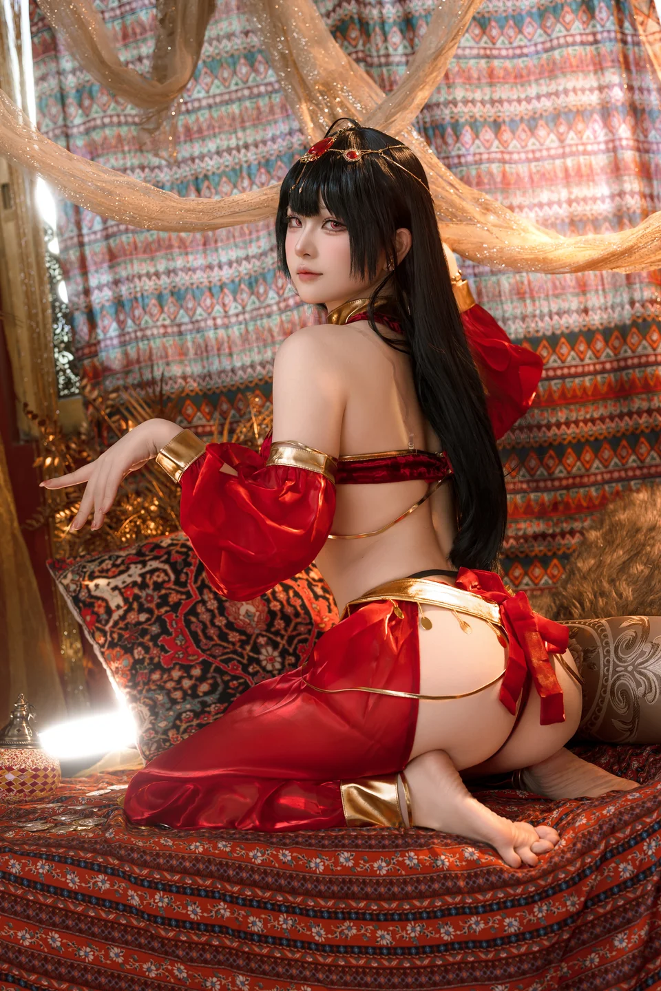屿鱼 – 大凤舞娘 新年特典 [50P-470MB] 【丝足阁写真】001.webp