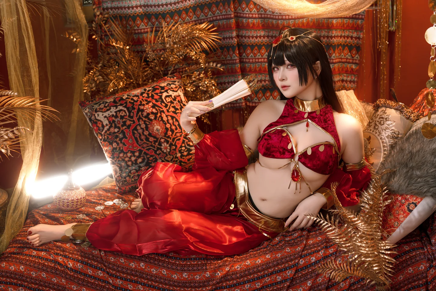 屿鱼 – 大凤舞娘 新年特典 [50P-470MB] 【丝足阁写真】003.webp