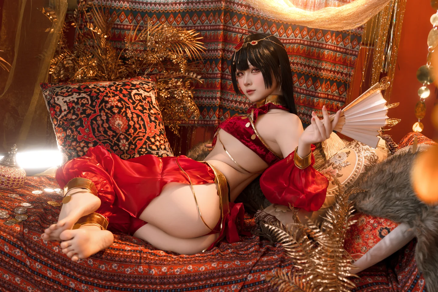 屿鱼 – 大凤舞娘 新年特典 [50P-470MB] 【丝足阁写真】004.webp