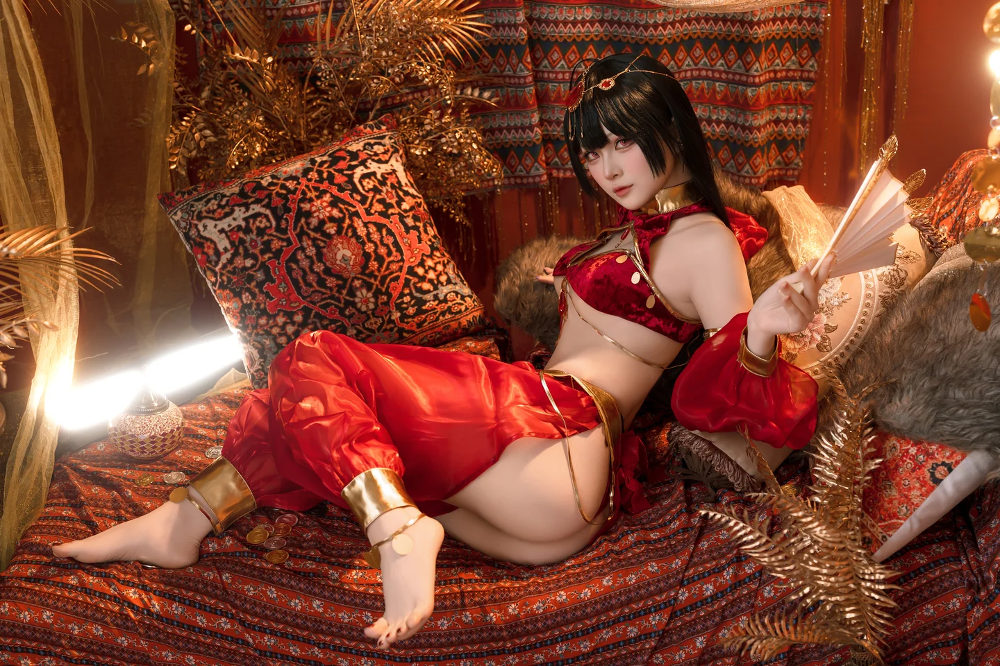 屿鱼 – 大凤舞娘 新年特典 [50P-470MB] 【丝足阁写真】005.webp