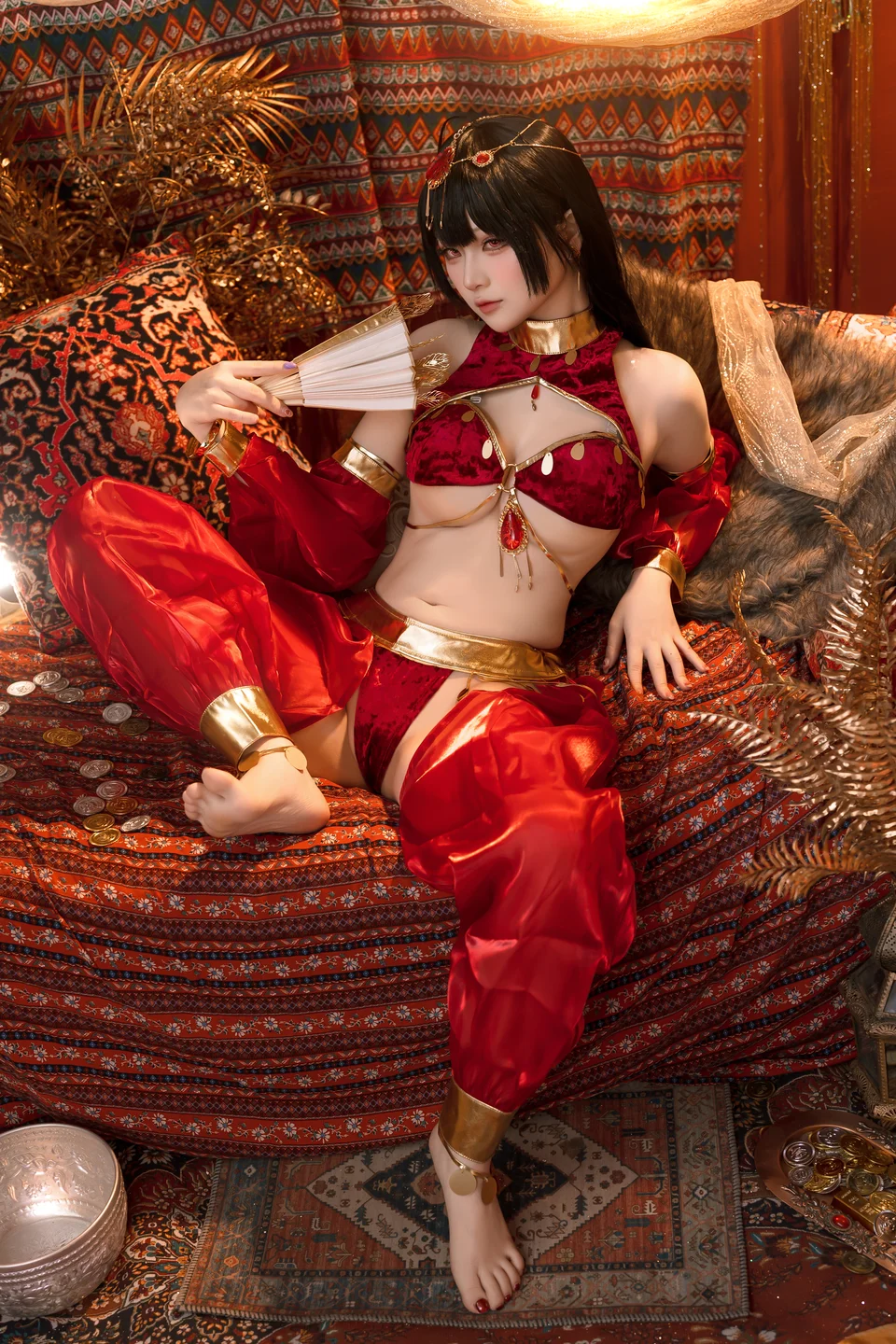 屿鱼 – 大凤舞娘 新年特典 [50P-470MB] 【丝足阁写真】014.webp