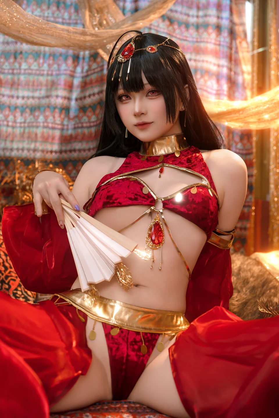 屿鱼 – 大凤舞娘 新年特典 [50P-470MB] 【丝足阁写真】022.webp