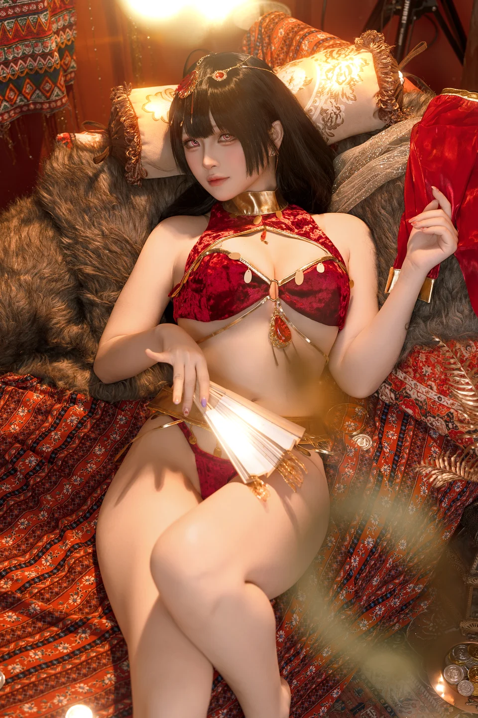 屿鱼 – 大凤舞娘 新年特典 [50P-470MB] 【丝足阁写真】035.webp