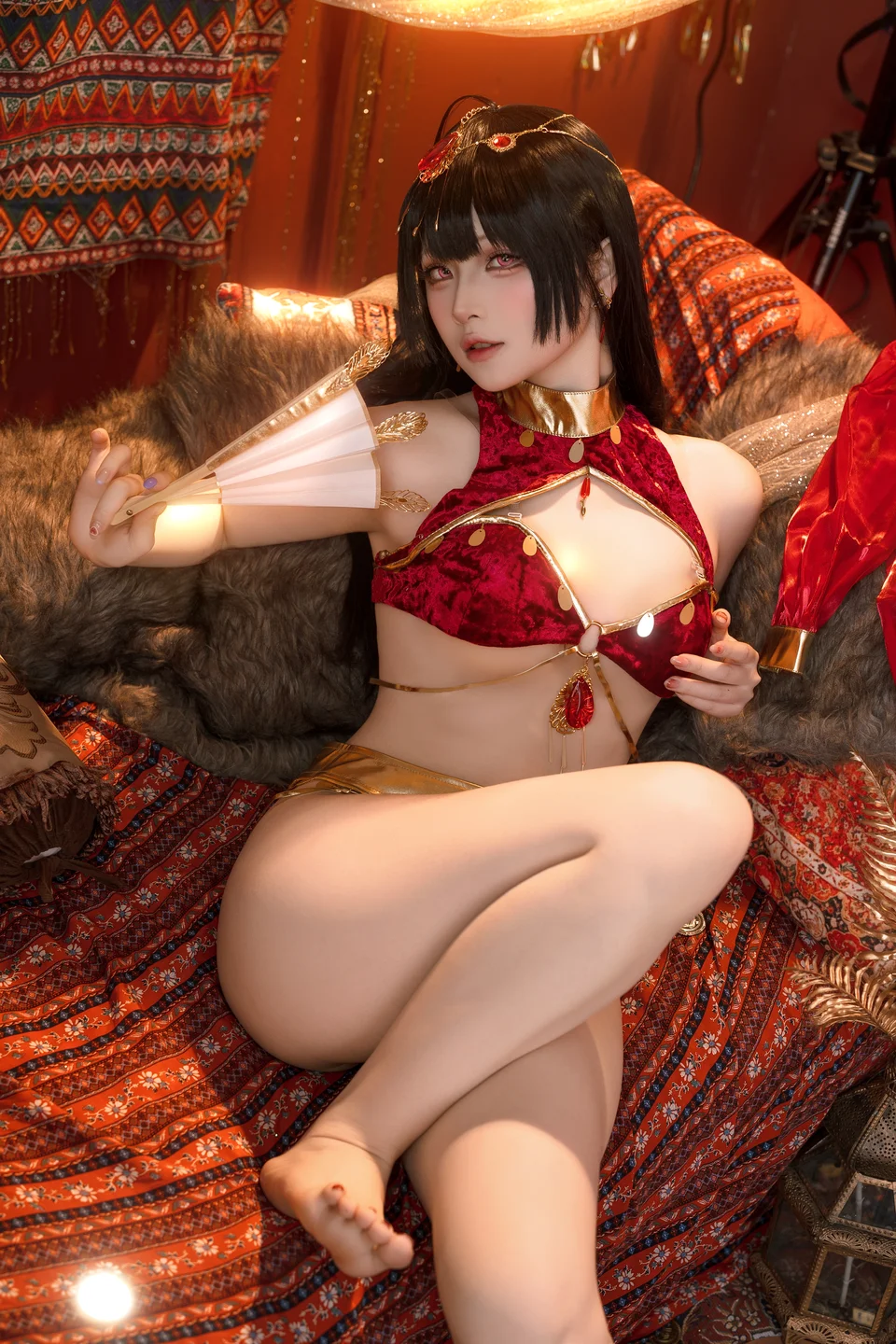 屿鱼 – 大凤舞娘 新年特典 [50P-470MB] 【丝足阁写真】040.webp