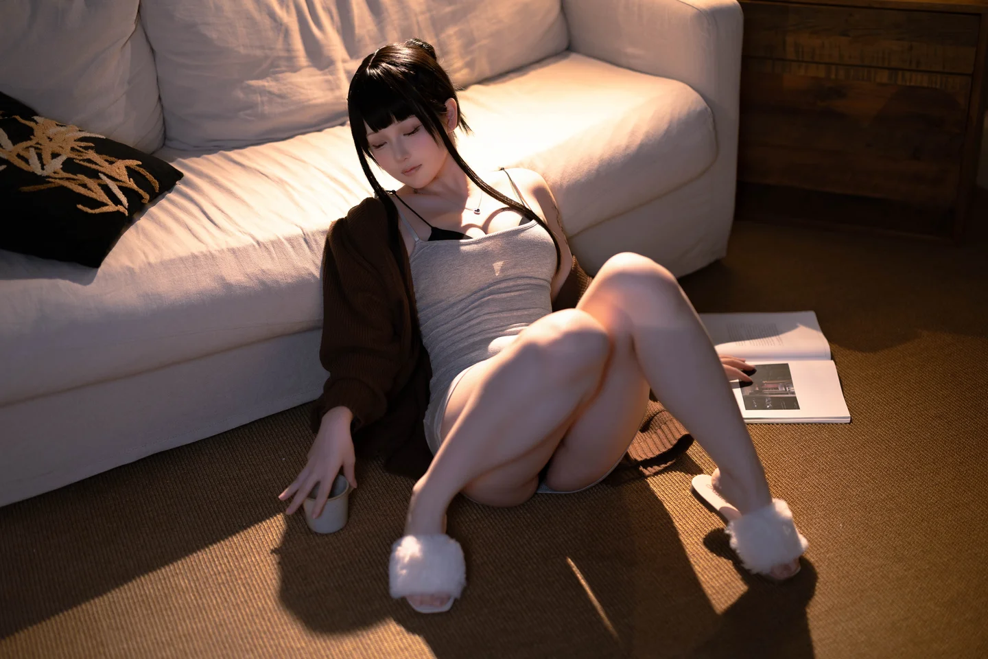 屿鱼 – 杀手妻子 [50P-144MB] 【丝足阁写真】019.webp